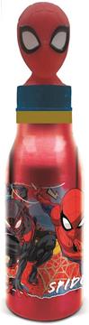 Imagen de Botella Aluminio Con Figurita 3D Spiderman Moving Target 690 ml.