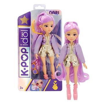 Imagen de Muñeca K- Pop Idol Fashion Nari 26 cm con 2 prendas de ropa, zapatos y 3 accesorios personalizados