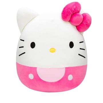 Imagen de Peluche Squishmallows Hello Kitty rosa 30 cm
