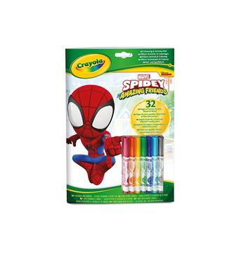 Imagen de Libro Actividades y Colorear Spidey con 7 rotuladores 29X20X1,4 cm