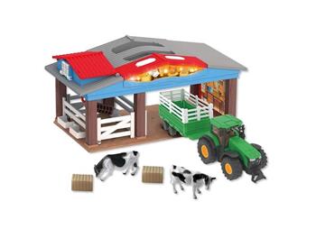 Imagen de Granja con tractor y accesorios, con luces y sonidos 17,7x18,3x33,8cm