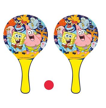 Imagen de Palas de playa de madera Bob Esponja 33x19x1cm