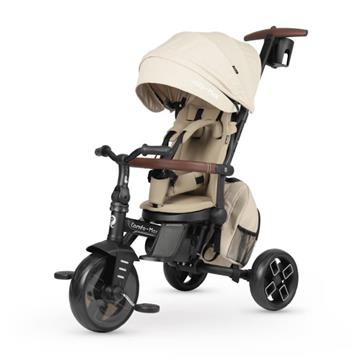 Imagen de Triciclo Comfo Max  6 -In-1 Plegable En Aluminio, Ruedas De Eva. Asiento Giratorio 360º, Reclinable, Máximo Comfort    Beige