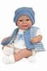 Imagen de Muñeca ELEGANCE 35 CM BABYTO AZUL C/MECANISMO RISA TRY ME