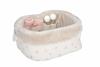 Imagen de Canastilla Elegance Beige C/Accesorios 10X1