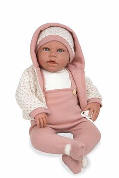 Imagen de Muñeca Elegance 54 Cm Anuk Rosa (Muñeco De Peso)