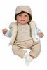 Imagen de Muñeca ELEGANCE 45 CM ZOE BEIGE C/PELO C/MECANISMO RISA TRY ME