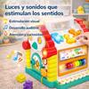 Imagen de Casa bloques y actividades infantiles con luces y sonidos 23x22x22cm