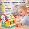 Imagen de Casa bloques y actividades infantiles con luces y sonidos 23x22x22cm