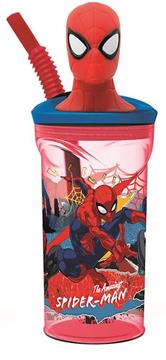 Imagen de Vaso Figurita 3D Spiderman Moving Target 360 Ml