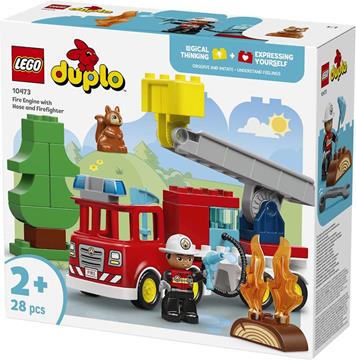 Imagen de Juego de construccion Camión De Bomberos Con Manguera Y Bomberos Lego Duplo 