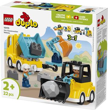 Imagen de Juego de construccion Vehículos De Construcción 3 En 1 Lego Duplo