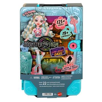 Imagen de Muñeca Monster High Skulltimate Secrets Series 7 Lagoona. Incluye mas de 19 Sorpresas.