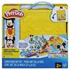 Imagen de Maletin Play Doh Crea Una Historia Disney Junior. Con Accesorios y 4 Botes.