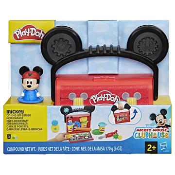 Imagen de Set De Juego Play-Doh Disney Junior On-The-Go (Garaje o Panaderia). Incluye 3 Botes y accesorios. - Modelos surtidos