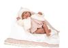 Imagen de Muñeca Elegance 40 Cm Andie Rosa C/Manta (Muñeco De Peso)