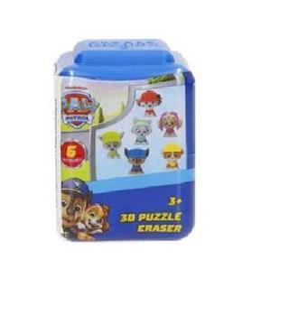 Imagen de Puzzle 3D Paw Patrol Goma De Borrar 5 Cm.