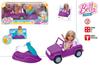 Imagen de Muñeca articulada Bella Holidays 15 cm Coh Coche y Moto Agua.
