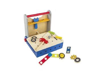 Imagen de Banco De Herramientas Madera Plegable 30X30X30Cm