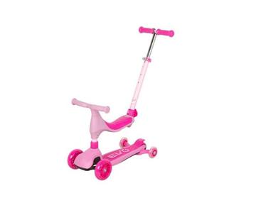 Imagen de Patinete Scooter Ride On 4 En 1 Rosa
