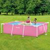 Imagen de PISCINA SMALL FRAME FAMILIAR ROSA 220X150X60CM - 166