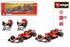 Imagen de Set 2 Coches Metal Burago Escala 1:43 F1 2024 Ferrari Sf24