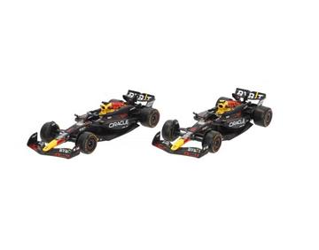 Imagen de Set 2 Coches Metal Burago1:43 F1 2024 Red Bull Rb20