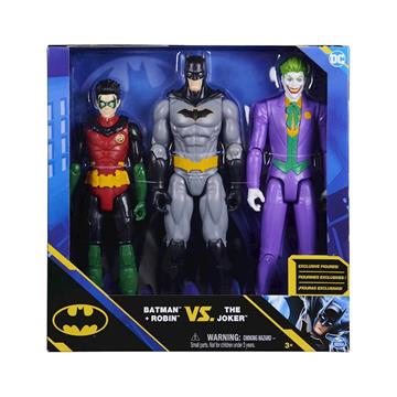 Imagen de Pack de 3 figuras Batman, Joker y Robin