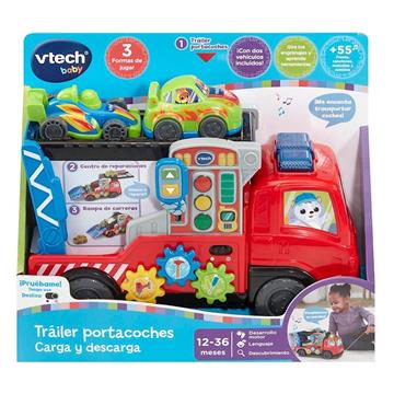 Imagen de Tráiler Portacoches Carga Y Descarga, para reparar, transportar y revisar tus vehículos favoritos