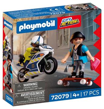 Imagen de Playmobil City Action Persecución En Moto
