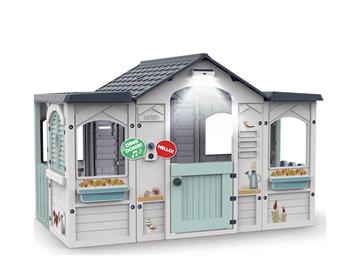 Imagen de Casa Luma House con Luz Y Sonido. Ventanas abatibles,buzón para cartas y una gatera.Facil montaje.159x103x104 cm.