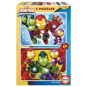 Imagen de Puzzle 2X48 Iron Man & His Awesome Friends