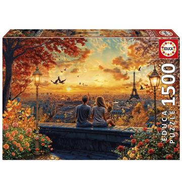 Imagen de Puzzle 1500 piezas Enamorados En París