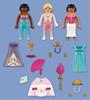 Imagen de Playmobil princess figuras Tres Princesas