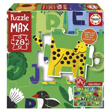 Imagen de Puzzle Max 28 piezas Alphabet Nature