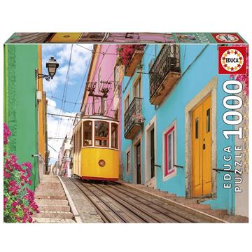 Imagen de Puzzle 1000 piezas Lisboa Colorida
