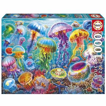 Imagen de Puzzle Educa 1000 piezas Medusas