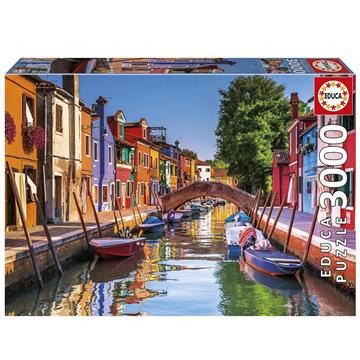 Imagen de Puzzle Educa 3000 piezas Burano