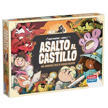 Imagen de Juego Asalto al castillo.Encuentra antes que los demas los elementos que aparecen en las cartas.