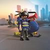 Imagen de Playmobil City Action Helicóptero De Policía Con Radar