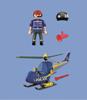 Imagen de Playmobil City Action Helicóptero De Policía Con Radar
