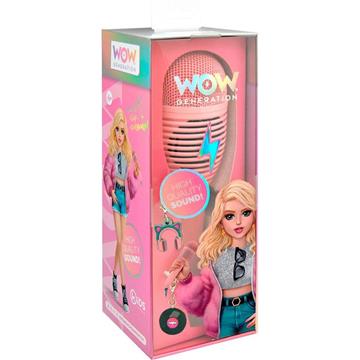Imagen de Micrófono Karaoke Grabador Wow Generation Rosa