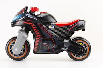 Imagen de Correpasillos Moto Furius negra75X31,5X50Cm