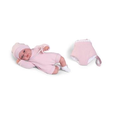 Imagen de Muñeca Baby Toneta palabritas con portabebé 34 cm