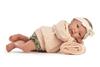 Imagen de Muñeco Mi primer Reborn Alejandra lazo 52cm
