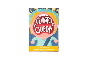 Imagen de Juego ¿Cuánto Queda? Incluye 50 cartas con minijuegos,retos y personajes creativos