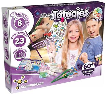 Imagen de Fábrica Tatuajes Science4you