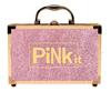 Imagen de Maletin De Maquillaje Viaje Pink It . Incluye maquillaje,esmalte de uñas,aplicador,lima de uñas y espejo.