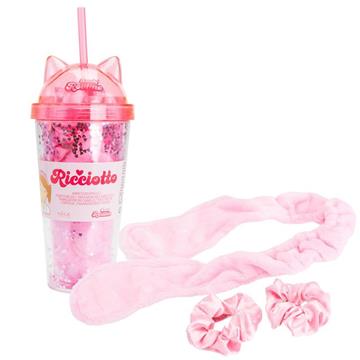 Imagen de Vaso Set Relax Con Banda Rizadora de cabello. 9,5x25,5x9,5 cm