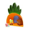 Imagen de Casa Piña Bob Esponja con 2 Figuras 17,78x15,24x7,6 cm.